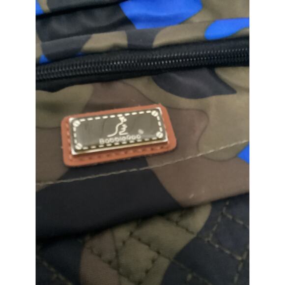 Babbleroo Diaper Bag Backpack Camo Blue Baby Essentials Travel Bag - Picture 3 of 4